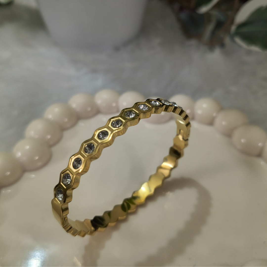 Baby-Size High-Quality Bracelet – 18K Gold Plated, Anti-Tarnish
