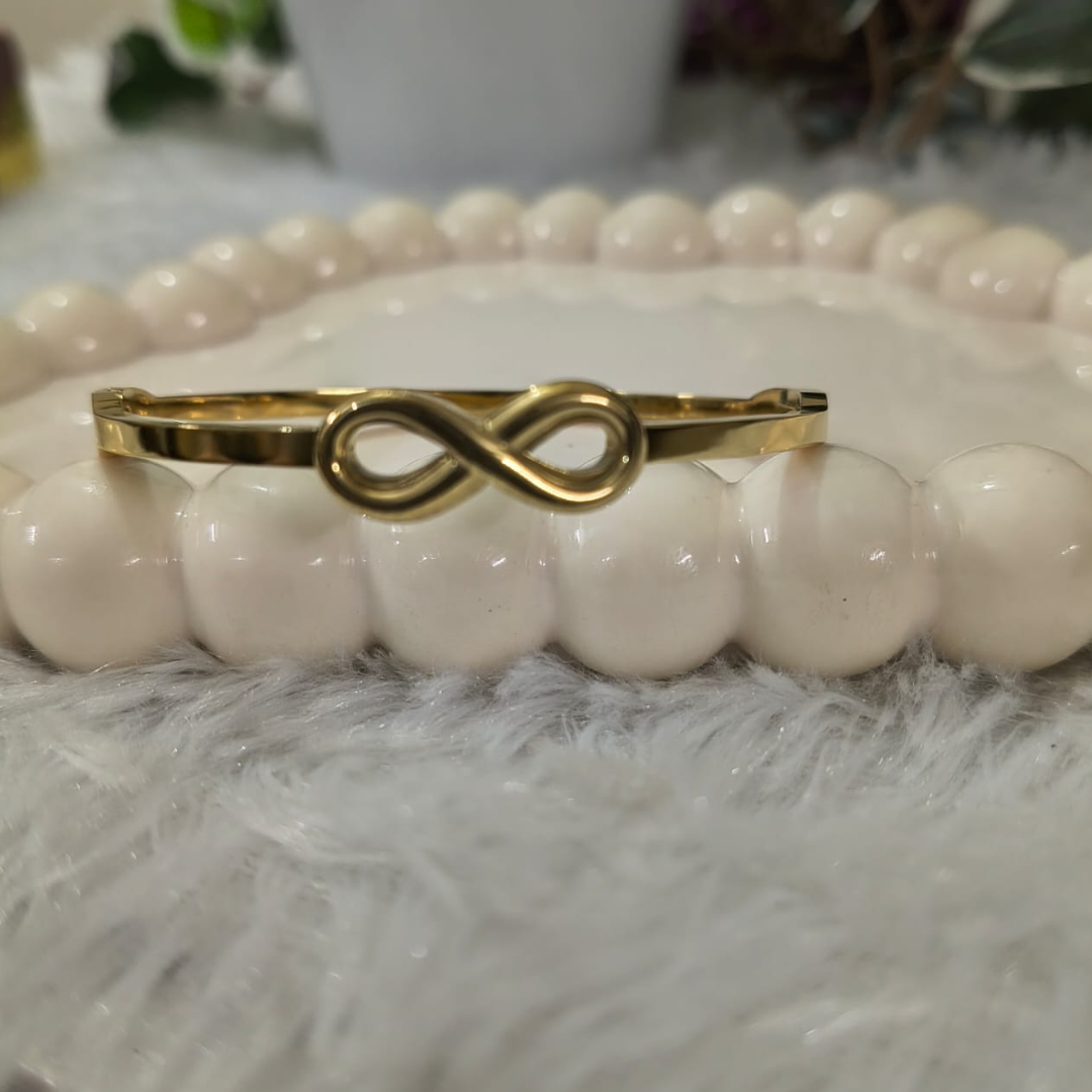 Infinity Baby Size Bracelet – 18K Gold Plated