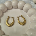 Classic Hoop Earrings – 18K Gold Plated