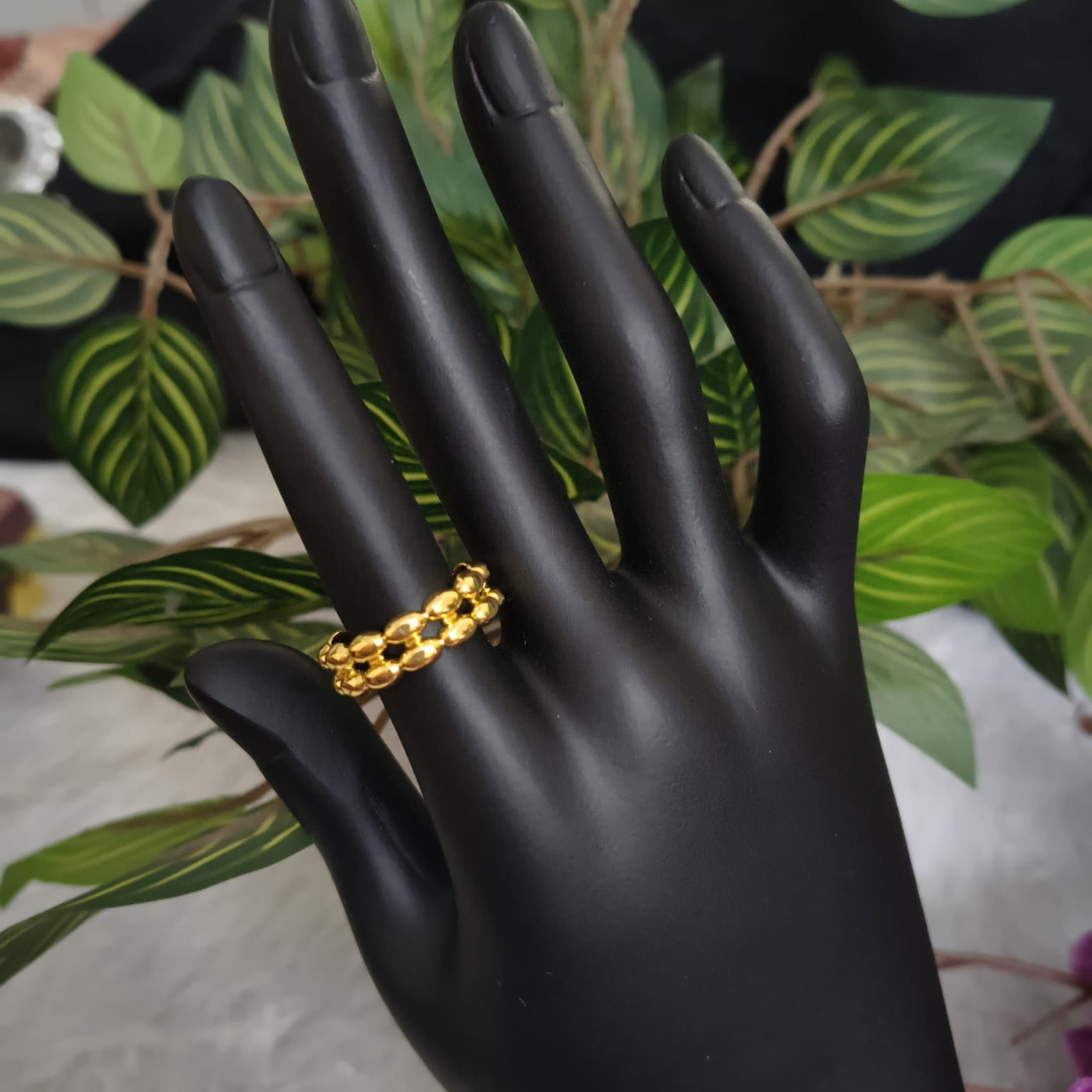 18K Gold Plated High-Quality Anti-Tarnish Ring