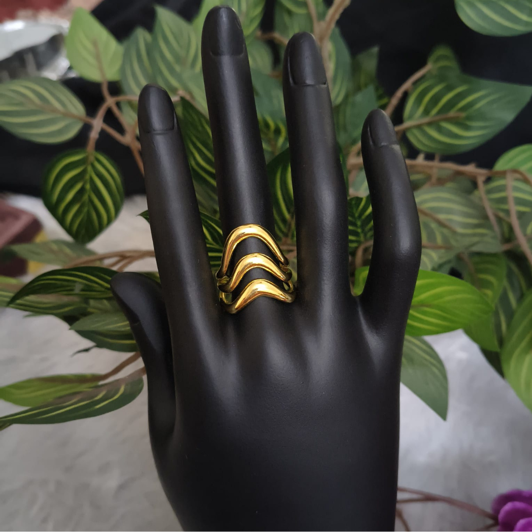 18K Gold Plated High-Quality Anti-Tarnish Ring