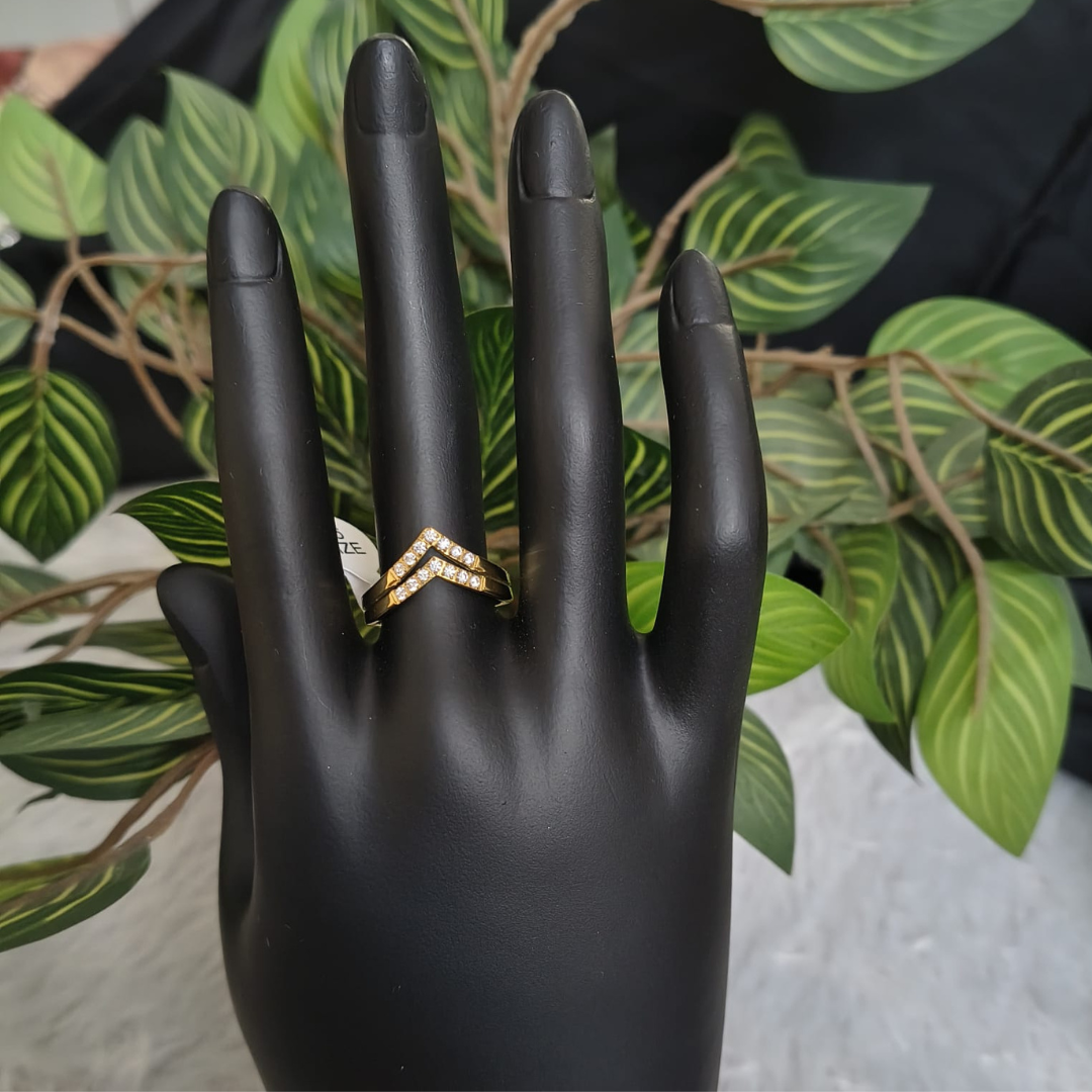 18K Gold Plated High-Quality Anti-Tarnish Ring