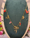 Charm Necklace – High Quality, Anti-Tarnish, 18K Gold Plated