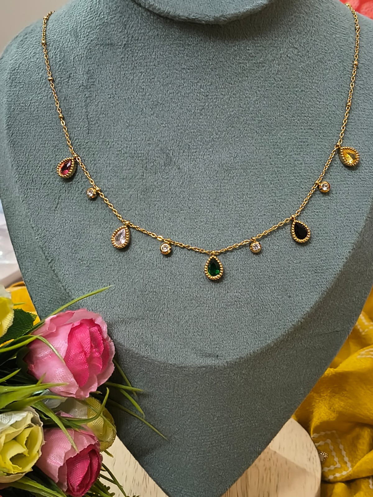 Charm Necklace – High Quality, Anti-Tarnish, 18K Gold Plated