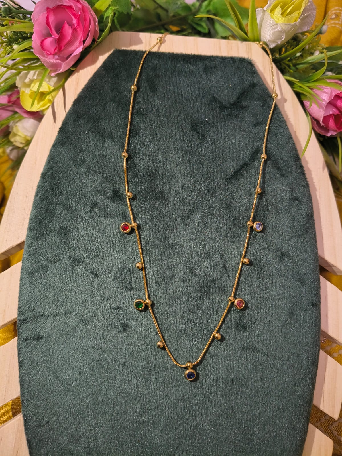 Charm Necklace – High Quality, Anti-Tarnish, 18K Gold Plated